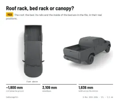 Question card: Roof rack, bed rack or canopy? Isuzu D-Max 2012-2016 2nd Gen Full Vehicle 3D Model (STL)