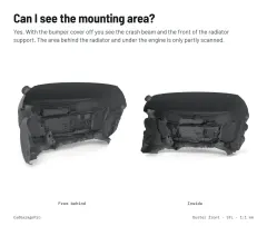Question card: Can I see the mounting area? Renault Duster 1st Gen Front End 3D Scan (STL)