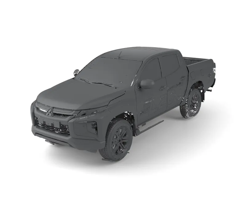 Render of the Mitsubishi L200 2020 5th Gen Triton Full Vehicle 3D Scan (STL) file