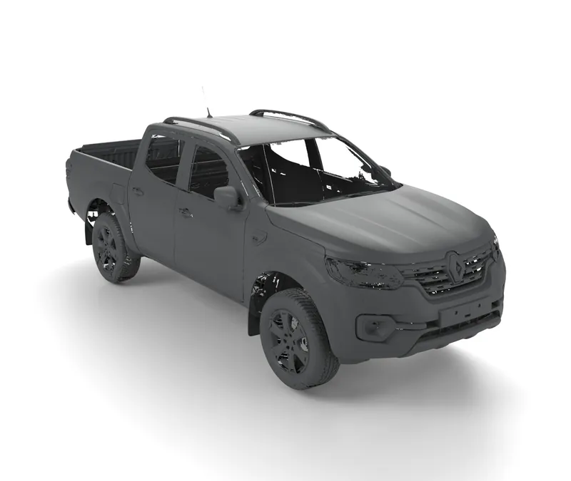 Render of the Renault Alaskan Full Vehicle 3D Scan (STL) file