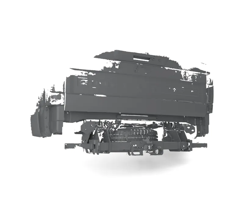 Render of the Ford F-350 Super Duty 2017-2022 4th Gen Rear End 3D Scan (STL) file
