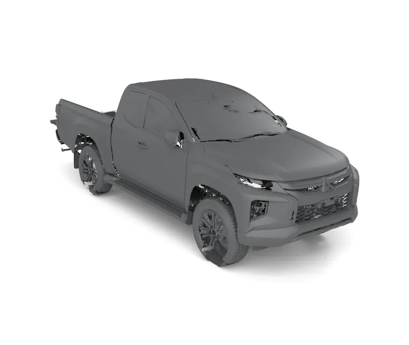 Render of the Mitsubishi L200 2019+ 5th Gen Triton Full Vehicle 3D Scan (STL) file