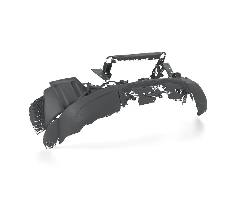 Render of the UAZ Patriot 3163 Front End 3D Scan (STL) file